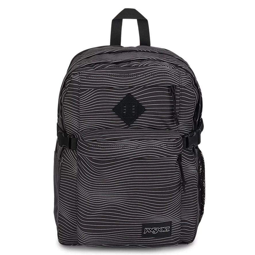 Sac à Dos Scolaire JanSport Main Campus Noir | XUC-74862580